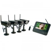 Видеокомплект беспроводной на 4 камеры c интернет-доступом Kvadro Vision IP